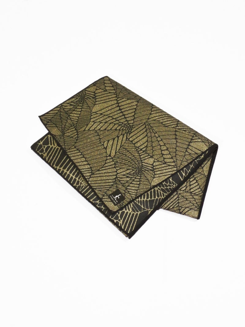 兵児帯 26-01-01ランダムスリット(ブラックゴールド)